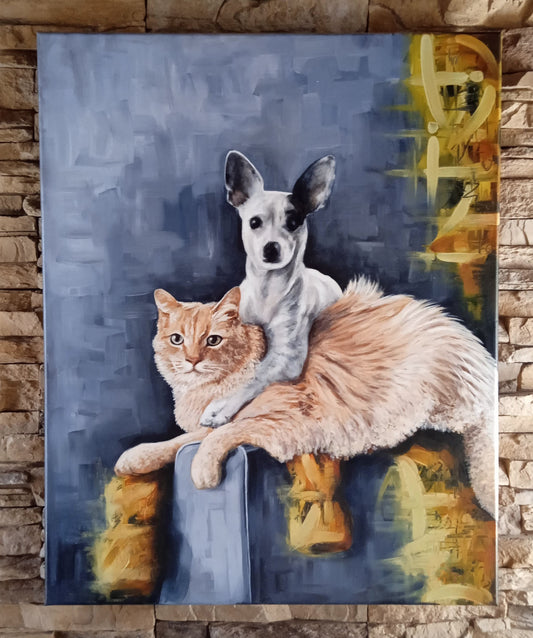 PERRO Y GATO